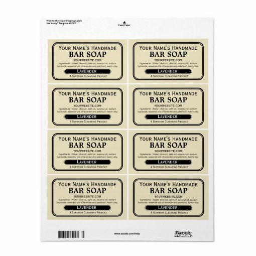 Old Fashioned Handmade Soap Labels for Soapmaking | Zazzle