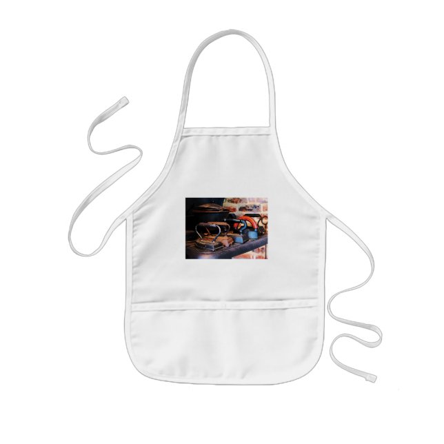 Old-Fashioned Irons Kids' Apron (Front)