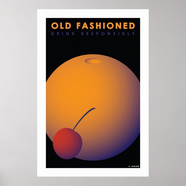 Old Fashioned (Large Archival Paper Poster) Poster (Front)