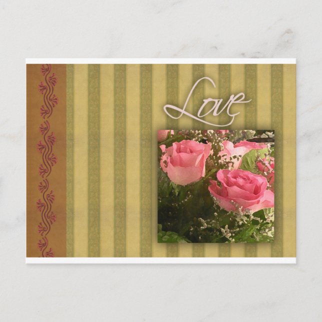 Old Fashioned Love Card (Front)