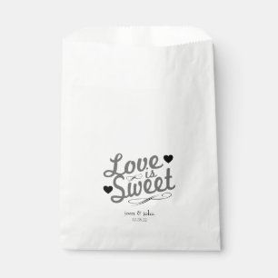 Old Fashioned Love Is Sweet Favor Bags (Gray)
