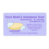 Old Fashioned Handmade Soap Labels for Soapmaking