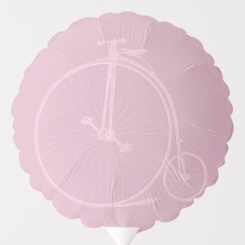 Old Fashioned Penny Farthing Bicycle CUSTOM COLOR Balloon