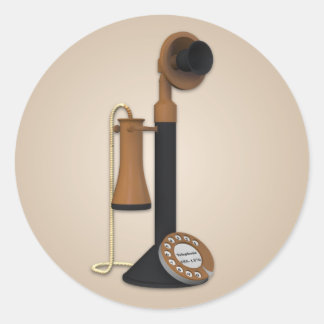 Old Fashioned Phone Sticker