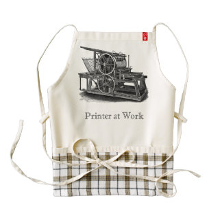 Old Fashioned Professional Printer's Apron