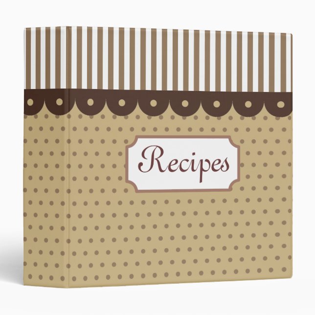 Old Fashioned Recipe Binder (Front/Spine)
