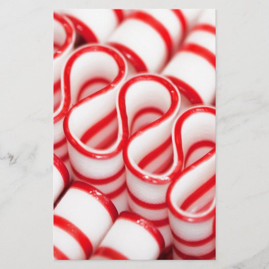 Old Fashioned Red and White Ribbon Candy (Front)