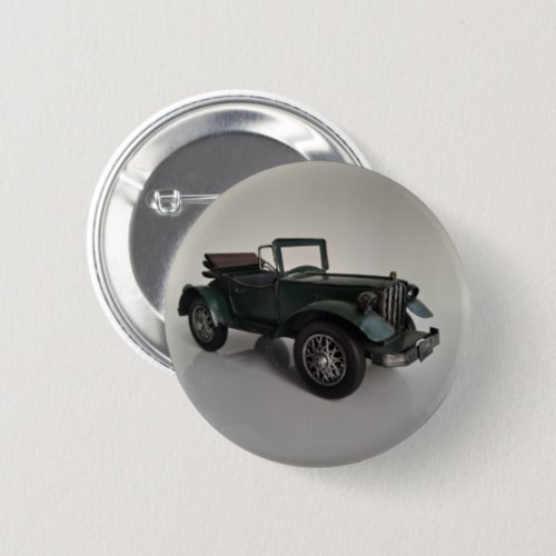 old_fashioned retro convertible car button