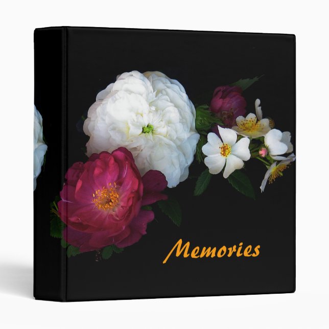 Old Fashioned Roses Binder (Front/Spine)