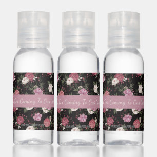 Old Fashioned Roses Thanks Customizable text Hand Sanitizer