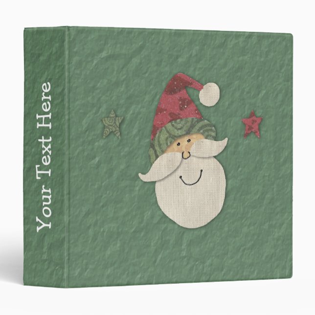 Old Fashioned Santa Binder (Front/Spine)