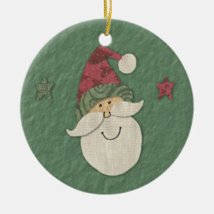 Old Fashioned Santa Ornament