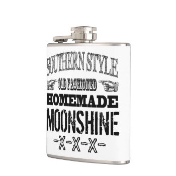 Old Fashioned Southern Homemade Moonshine Hip Flask by RedneckHillbillies at Zazzle