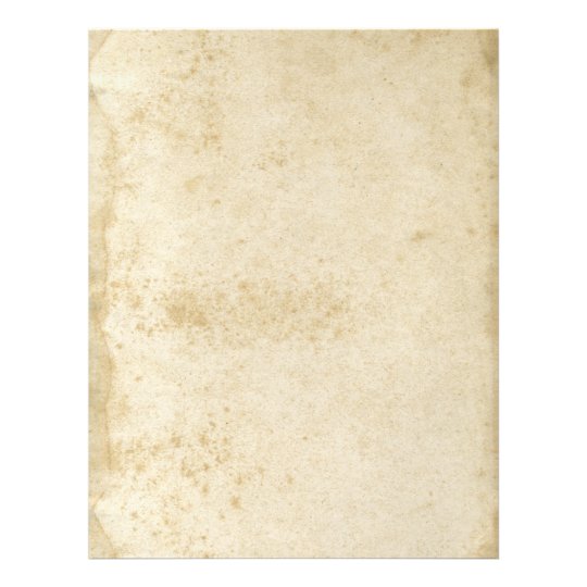 Old Fashioned Stained Blank Paper | Zazzle.com