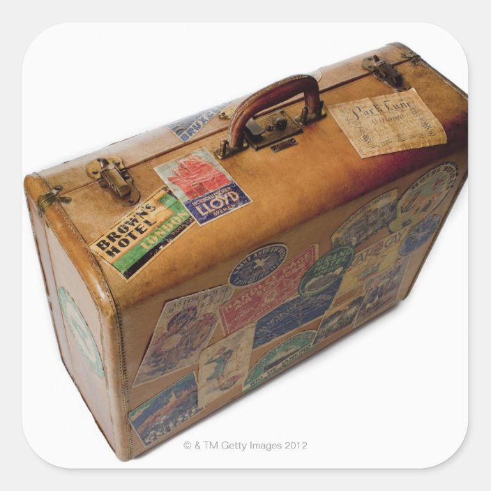 old time luggage