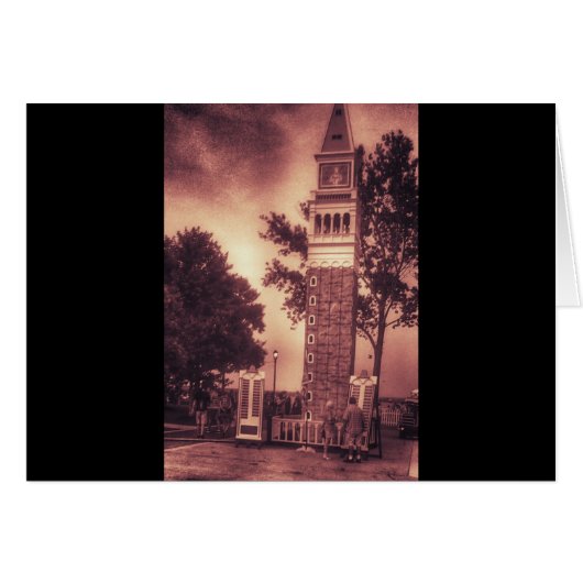 OLD FASHIONED TOWER CARDS (Front Horizontal)