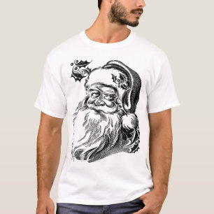 Old Fashioned Vintage Santa Claus T-Shirt
