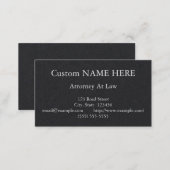 Old Fashioned, Vintage Style Business Card (Front/Back)