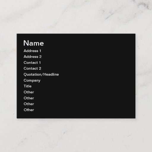 Customizable Old Fashioned X-Ray Vision Alarm Clock - Original Business Card Template