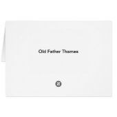 Old Father Thames Cards (Back Horizontal)
