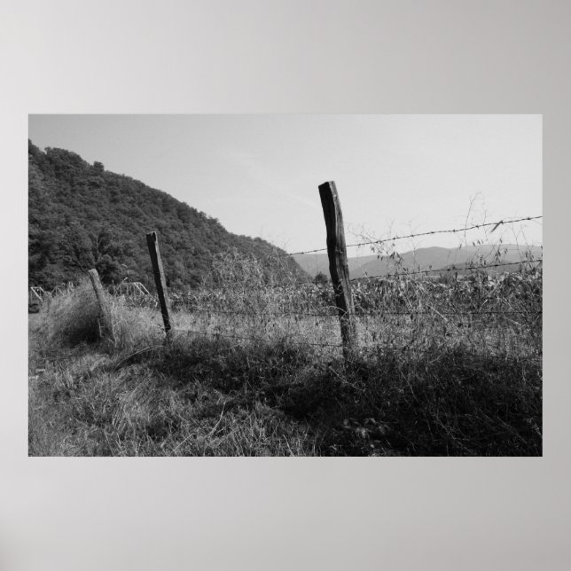 Old Fence Poster (Front)