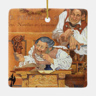 Old Fezziwig Ceramic Ornament