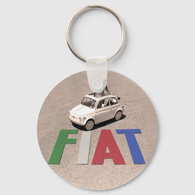 old fiat keychain (Front)
