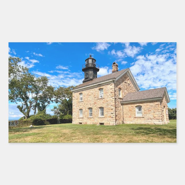 Old Field Point Lighthouse, New York Stickers (Front)
