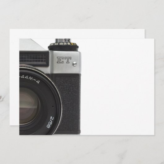 Old film camera (Front/Back)