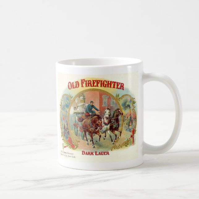 Old Firefighter Dark Lager Cup (Right)