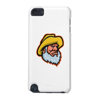 Old Fisherman or Fisher Mascot iPod Touch (5th Generation) Case