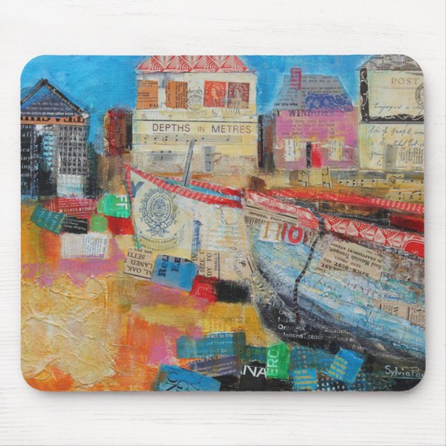 Old Fishing Boats 2013 Mouse Pad (Front)