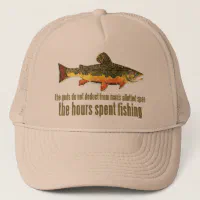 Brown Trout Fishing Trucker Hat