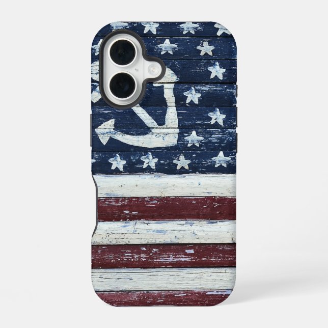 Old Flag Iphone Case (Back)