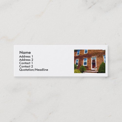 Old Flagstone House Business Card