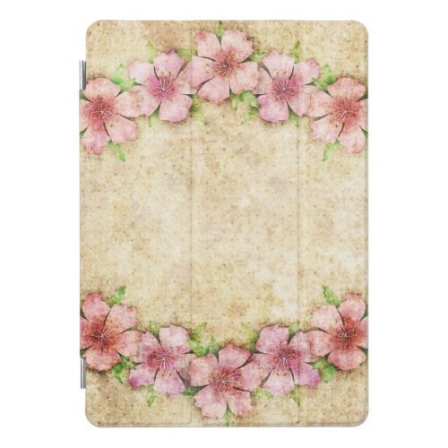 Old floral Wallpaper iPad Pro Cover