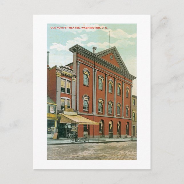 Old Ford's Theater, Washington, DC Postcard (Front)