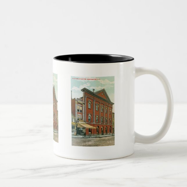 Old Ford's Theater, Washington, DC Two-Tone Coffee Mug (Right)