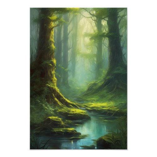 Old Forests Mystery Photo Print