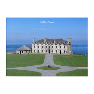 Old Fort Niagara Barracks acrylic print