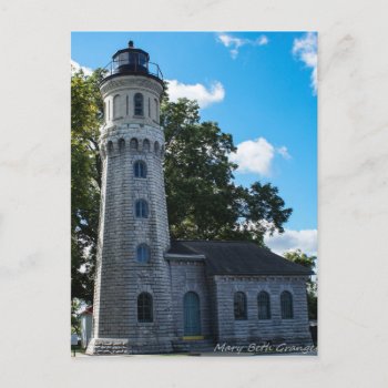Old Fort Niagara Lighthouse Postcard by lighthouseenthusiast at Zazzle