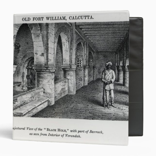 Old Fort William, Calcutta Binder (Front/Inside)