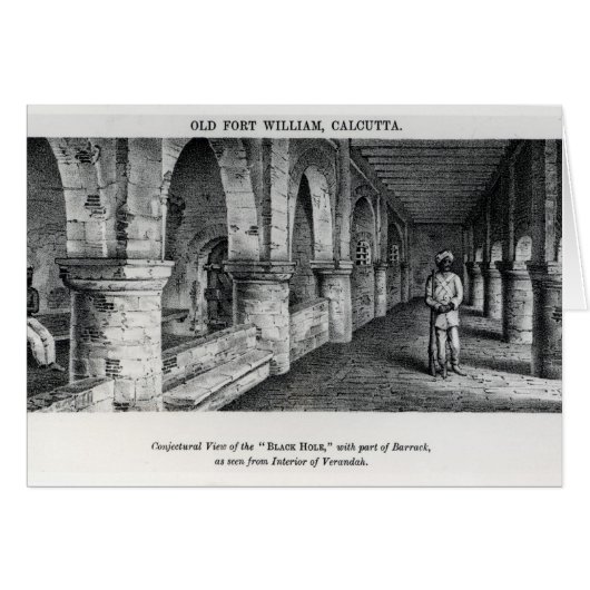 Old Fort William, Calcutta Cards (Front Horizontal)