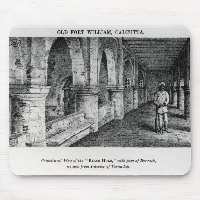 Old Fort William, Calcutta Mouse Pad (Front)