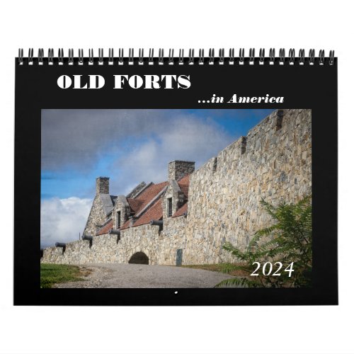 Old Forts in America Calendar