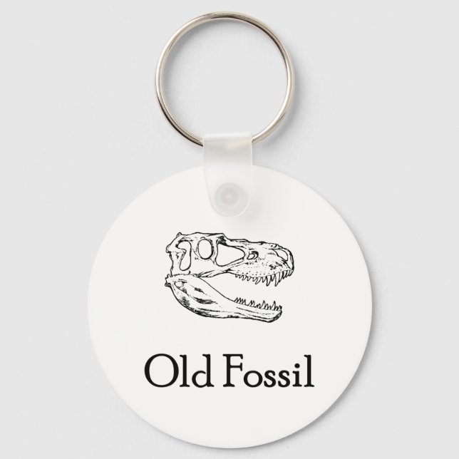 Old Fossil Keychain (Front)