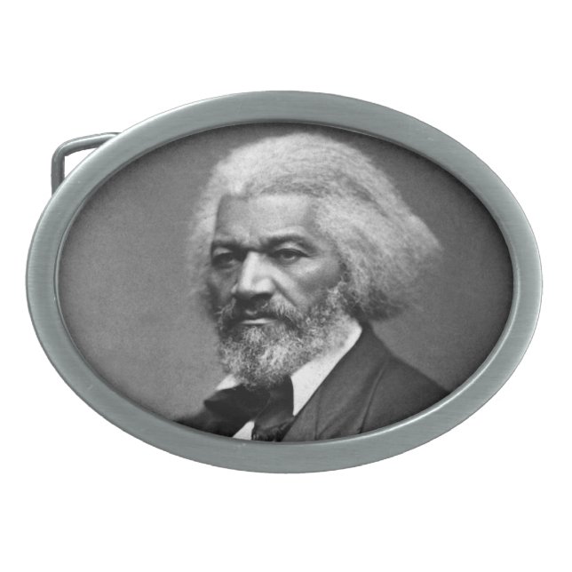 Old Fr3d3rick Bailey Douglas African American Hero Belt Buckle (Front)