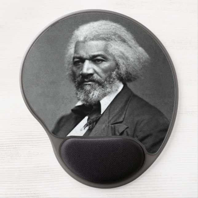 Old Fr3d3rick Bailey Douglas African American Hero Gel Mouse Pad (Front)