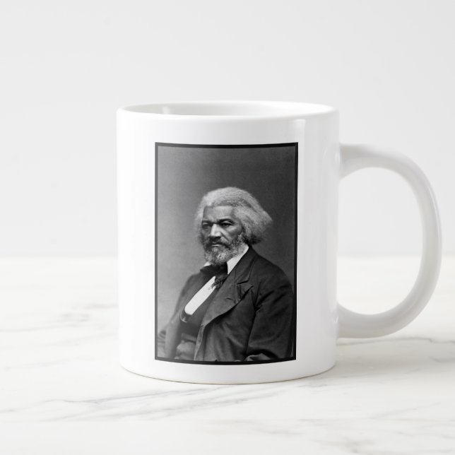 Old Fr3d3rick Bailey Douglas African American Hero Giant Coffee Mug (Right)