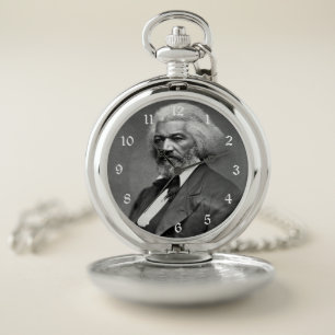 Old Fr3d3rick Bailey Douglas African American Hero Pocket Watch